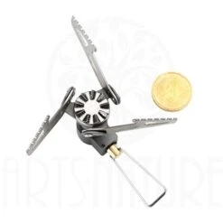 ARTS-Nature BRS Mini Gas Kocher 26g Faltbarer Campingkocher Titanium -Campingausrüstungs Laden arts nature brs mini gas kocher 26g faltbarer campingkocher titanium 3