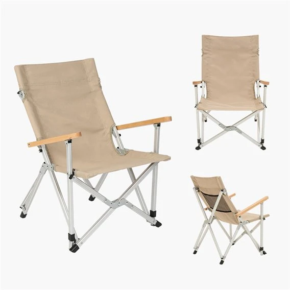 ARTS-Nature Campingstuhl Kinder Faltstuhl Regiestuhl Klein Beige 5 ARTS-Nature Campingstuhl Kinder Faltstuhl Regiestuhl Klein Beige – Bild 3