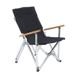 ARTS-Nature Campingstuhl Kinder Faltstuhl Regiestuhl Klein Black