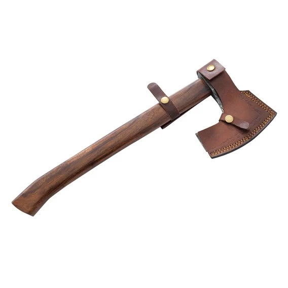 ARTS-Nature Damast Trekking Beil Camping Und Outdoor Axt 46cm 4 ARTS-Nature Damast Trekking Beil Camping Und Outdoor Axt 46cm – Bild 2