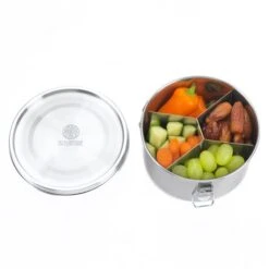 ARTS-Nature Edelstahl Brotdose Für Mealprep Mit Fächern Rund 1200ml 8 ARTS-Nature Edelstahl Brotdose Für Mealprep Mit Fächern Rund 1200ml -Campingausrüstungs Laden arts nature edelstahl brotdose fur mealprep mit fachern rund 1200ml 2