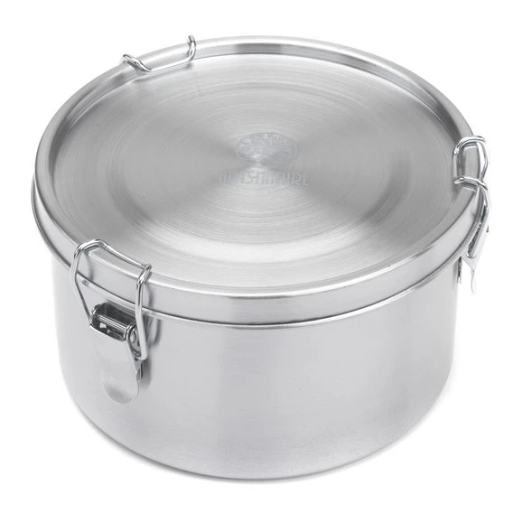 ARTS-Nature Edelstahl Brotdose Für Mealprep Mit Fächern Rund 1200ml 3 ARTS-Nature Edelstahl Brotdose Für Mealprep Mit Fächern Rund 1200ml