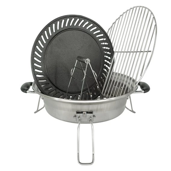 ARTS-Nature Grill Set Für Raketenofen BBQ Set Mit Rost, Platte, Schale Und Greifer 3 ARTS-Nature Grill Set Für Raketenofen BBQ Set Mit Rost, Platte, Schale Und Greifer