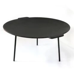 ARTS-Nature Gusseiserne Stand Grill-Pfanne Mit 3 Beinen 45cm