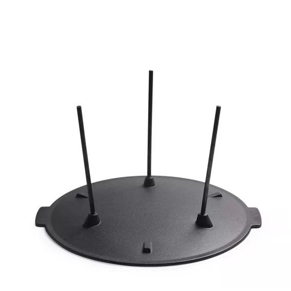 ARTS-Nature Gusseiserne Stand Grill-Pfanne Mit 3 Beinen 45cm 6 ARTS-Nature Gusseiserne Stand Grill-Pfanne Mit 3 Beinen 45cm – Bild 4