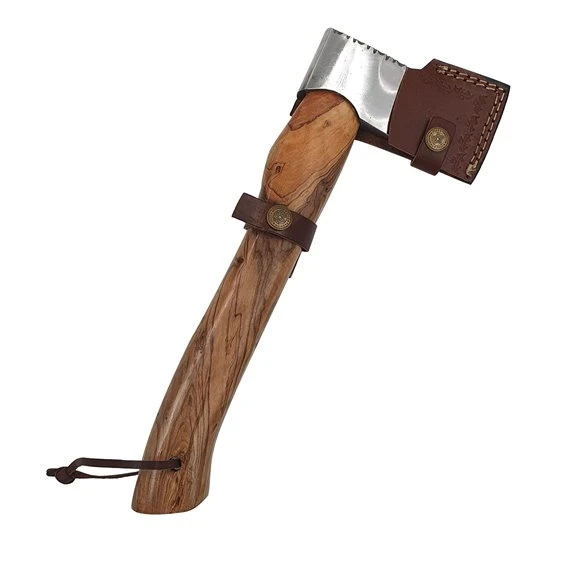 ARTS-Nature Outdoor Axt 29,5cm Trekking Beil Aus Carbonstahl Mit Holzgriff 4 ARTS-Nature Outdoor Axt 29,5cm Trekking Beil Aus Carbonstahl Mit Holzgriff – Bild 2