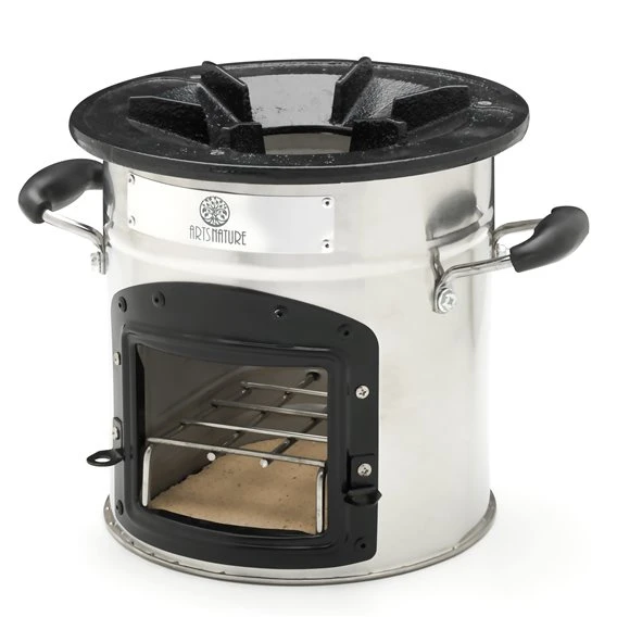 ARTS-Nature Raketenofen S26 Woody B-Ware Holzofen Für Grill Oder Dutch Oven 4 ARTS-Nature Raketenofen S26 Woody B-Ware Holzofen Für Grill Oder Dutch Oven – Bild 2