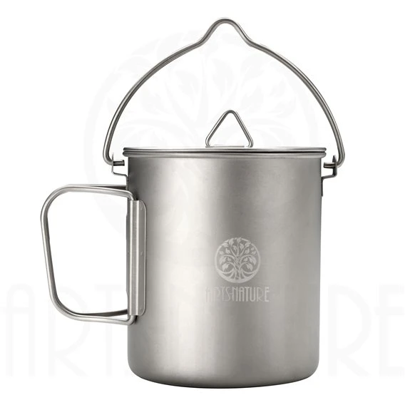 ARTS-Nature Titanium Kochtopf 750ml Mit Henkel Ultra Leichter Campingtopf 8 ARTS-Nature Titanium Kochtopf 750ml Mit Henkel Ultra Leichter Campingtopf – Bild 6