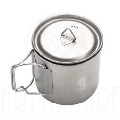 ARTS-Nature Titanium Mug 450ml Premium 2 In 1 Mini Kochtopf + XL Tasse -Campingausrüstungs Laden arts nature titanium mug 450ml premium 2 in 1 mini kochtopf xl tasse 2