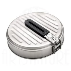 ARTS-Nature Titanium Pan 1100ml Ultra Leichte Bratpfanne -Campingausrüstungs Laden arts nature titanium pan 1100ml ultra leichte bratpfanne 2