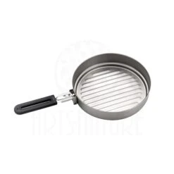 ARTS-Nature Titanium Pan 1100ml Ultra Leichte Bratpfanne -Campingausrüstungs Laden arts nature titanium pan 1100ml ultra leichte bratpfanne 4