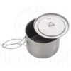 ARTS-Nature Titanium Pot 900ml Ultra Leichter Kochtopf Campingtopf