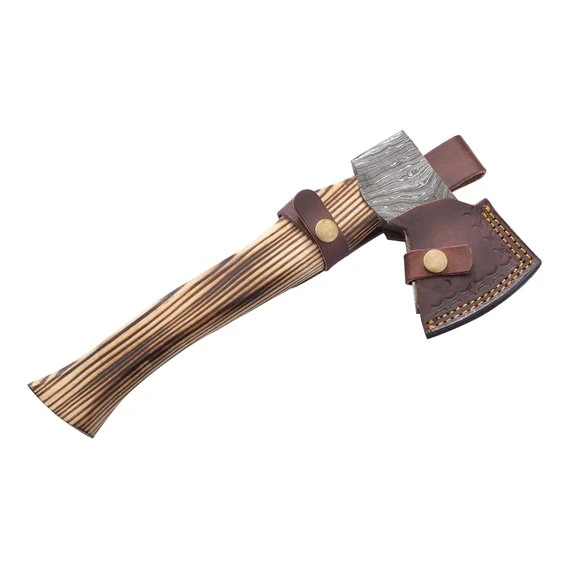 ARTS-Nature Trekking Beil 29cm Aus Carbonstahl Mit Griff Aus Eukalyptus Holz 4 ARTS-Nature Trekking Beil 29cm Aus Carbonstahl Mit Griff Aus Eukalyptus Holz – Bild 2