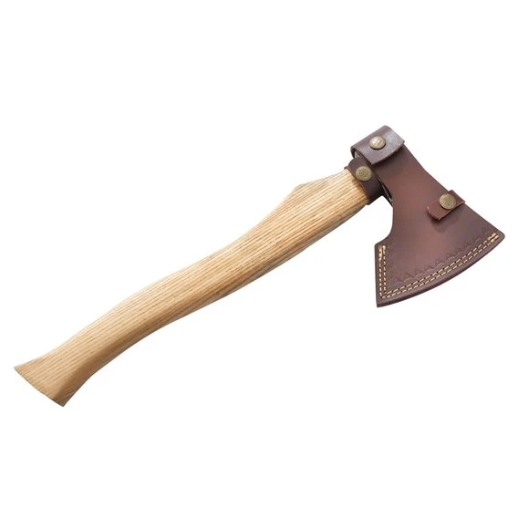 ARTS-Nature Trekking Beil Camping Und Outdoor Axt Olive & Damast 40cm 4 ARTS-Nature Trekking Beil Camping Und Outdoor Axt Olive & Damast 40cm – Bild 2