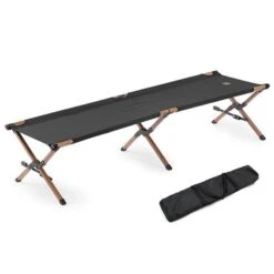ARTS-Nature Wooden Camping Bed Feldbett Aus Aluminium Black -Campingausrüstungs Laden arts nature wooden camping bed feldbett aus aluminium black 2