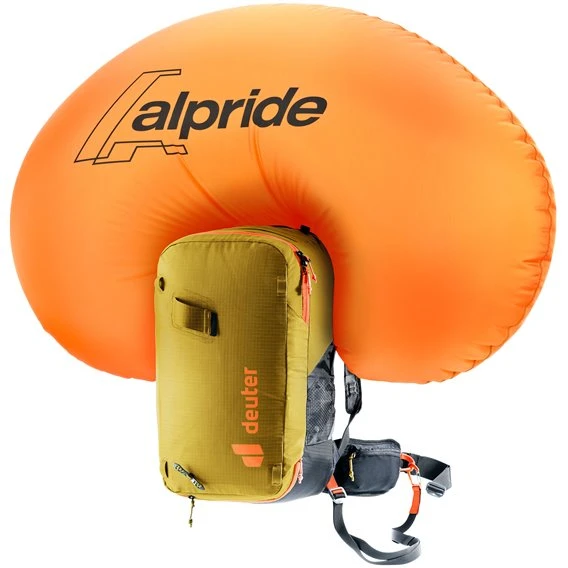 Deuter Alproof Lite 22 Lawinenrucksack Mit Airbag Turmeric-black 4 Deuter Alproof Lite 22 Lawinenrucksack Mit Airbag Turmeric-black – Bild 2