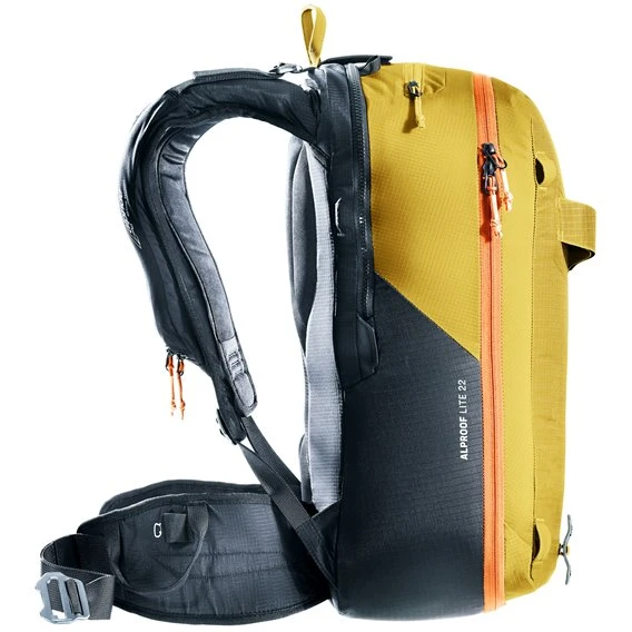 Deuter Alproof Lite 22 Lawinenrucksack Mit Airbag Turmeric-black 5 Deuter Alproof Lite 22 Lawinenrucksack Mit Airbag Turmeric-black – Bild 3