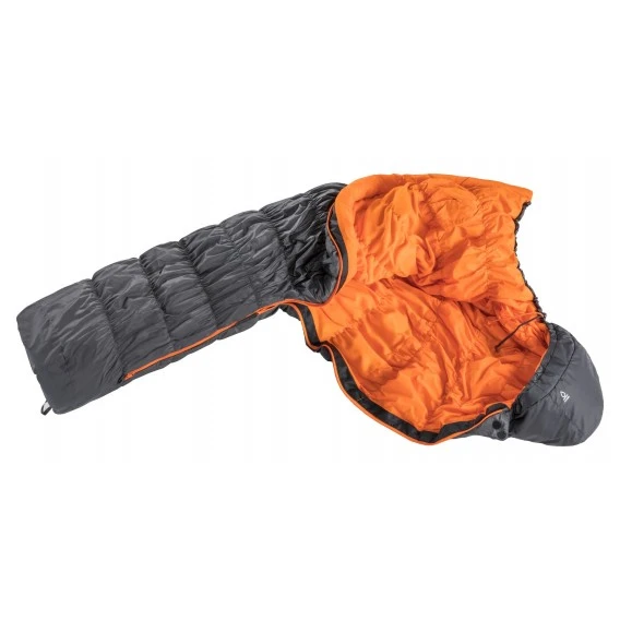 Deuter Exosphere 0° SL Schlafsack Graphite-mango RV Links 4 Deuter Exosphere 0° SL Schlafsack Graphite-mango RV Links – Bild 2