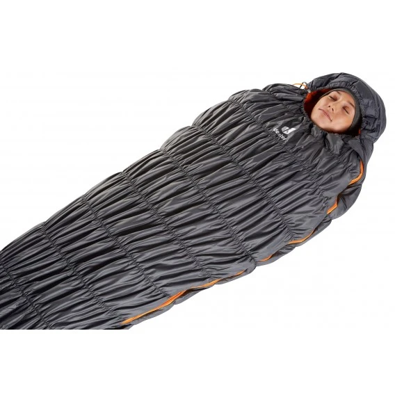 Deuter Exosphere 0° SL Schlafsack Graphite-mango RV Links 7 Deuter Exosphere 0° SL Schlafsack Graphite-mango RV Links – Bild 5