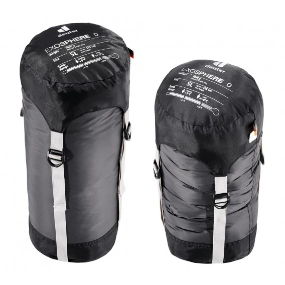 Deuter Exosphere 0° SL Schlafsack Graphite-mango RV Rechts 8 Deuter Exosphere 0° SL Schlafsack Graphite-mango RV Rechts – Bild 6