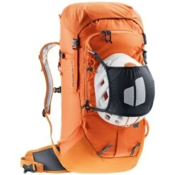 Deuter Freescape Lite 24 SL Damen Freeride-Rucksack Saffron-mandarine -Campingausrüstungs Laden deuter freescape lite 24 sl damen freeride rucksack saffron mandarine 4