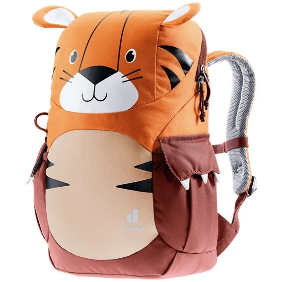 Deuter Kikki 8L Kinderrucksack Tiger Mandarine-redwood 3 Deuter Kikki 8L Kinderrucksack Tiger Mandarine-redwood