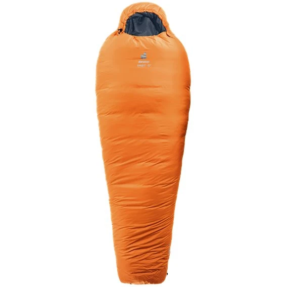 Deuter Orbit -5° L -RV Rechts- Kunstfaser-Schlafsack Mandarine-ink 3 Deuter Orbit -5° L -RV Rechts- Kunstfaser-Schlafsack Mandarine-ink