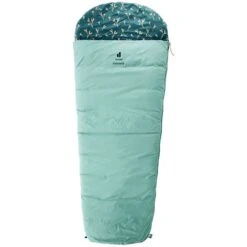 Campingausrüstungs Laden -Campingausrüstungs Laden deuter overnite kinder schlafsack kunstfaserschlafsack jade deepsea 1