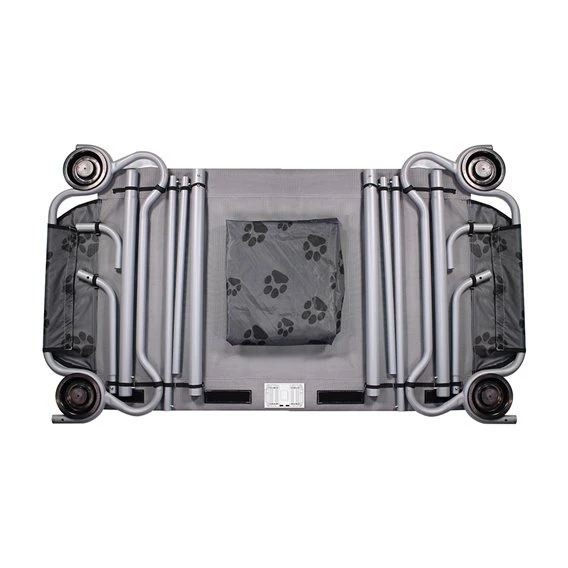 Disc-O-Bed Dog-Bed Large Hundebett Faltbett Groß Grau 8 Disc-O-Bed Dog-Bed Large Hundebett Faltbett Groß Grau – Bild 6