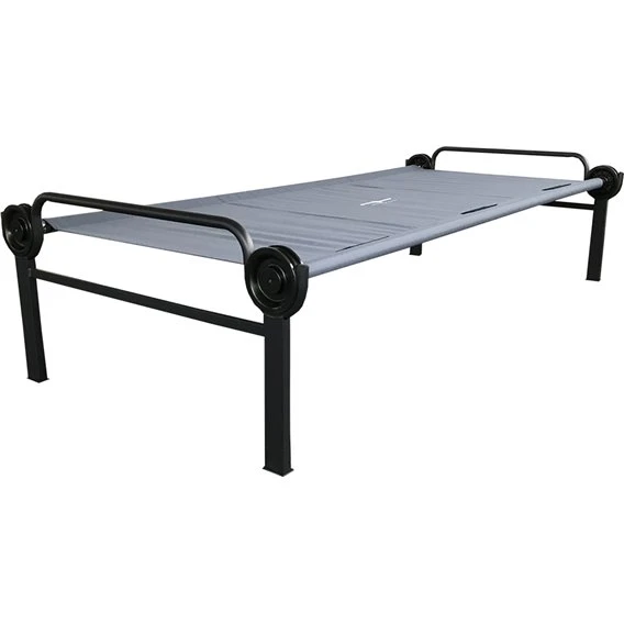 Disc-O-Bed XLT 1 Personen Campingbett Feldbett Mit Seitentaschen Anthrazit 4 Disc-O-Bed XLT 1 Personen Campingbett Feldbett Mit Seitentaschen Anthrazit – Bild 2