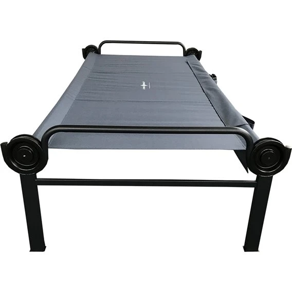 Disc-O-Bed XLT 1 Personen Campingbett Feldbett Mit Seitentaschen Anthrazit 6 Disc-O-Bed XLT 1 Personen Campingbett Feldbett Mit Seitentaschen Anthrazit – Bild 4