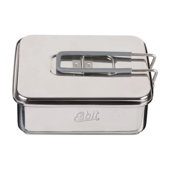 Esbit Kochset Mit Trockenbrennstoff Und 1100ml Edelstahl Kochtopf Kochstelle 6 Esbit Kochset Mit Trockenbrennstoff Und 1100ml Edelstahl Kochtopf Kochstelle – Bild 4