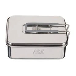 Esbit Kochtopf 1200ml Edelstahl Topf Mit Deckel Für Campingkocher -Campingausrüstungs Laden esbit kochtopf 1200ml edelstahl topf mit deckel fur campingkocher 3