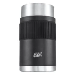 Esbit Sculptor Thermobehälter Aus Edelstahl Mit Manschette 1 Liter Schwarz