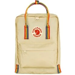 FJÄLLRÄVEN Fjällräven Kanken Rainbow 16L Daypack Freizeitrucksack Light Oak-rainbow