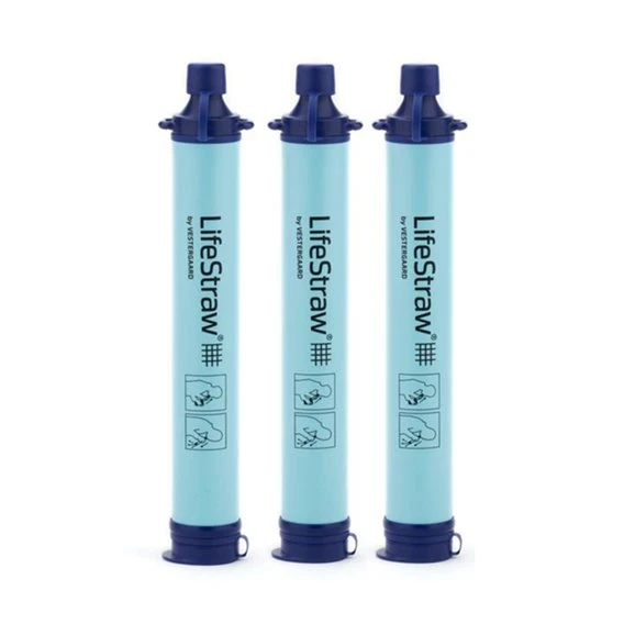 Lifestraw Personal 3er Set Strohhalm-Wasserfilter Wasserentkeimer Blue 3 Lifestraw Personal 3er Set Strohhalm-Wasserfilter Wasserentkeimer Blue