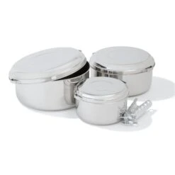 MSR Alpine 4 Pot Set Kochset Edelstahl Camping Geschirr