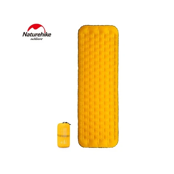 Naturehike Side Wall Luftmatratze Campingmatte Gelb 4 Naturehike Side Wall Luftmatratze Campingmatte Gelb – Bild 2