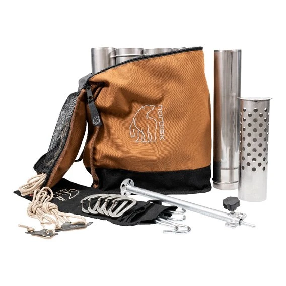 Nordisk Torden Chimney Pipe Set Ofenrohr Set 3 Nordisk Torden Chimney Pipe Set Ofenrohr Set