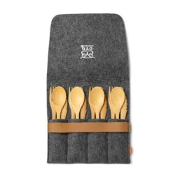 OYO Turtagro Familie Turbestikk Bambus Besteck 12-teilig Campingbesteck Aus Holz