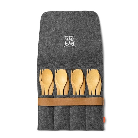 OYO Turtagro Familie Turbestikk Bambus Besteck 12-teilig Campingbesteck Aus Holz 3 OYO Turtagro Familie Turbestikk Bambus Besteck 12-teilig Campingbesteck Aus Holz