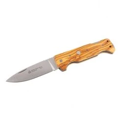 Puma IP Boxer Olive Klappmesser Taschenmesser Mit Ergonomischem Holzgriff