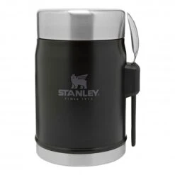 Stanley Classic Food Jar + Spork Isolierbecher Mit Löffel Schwarz -Campingausrüstungs Laden stanley classic food jar spork isolierbecher mit loffel schwarz 2