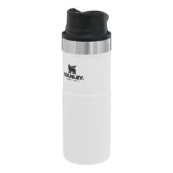 Stanley Classic Trigger Action Travel Mug 0,473l Thermobecher Trinkbecher Weiß