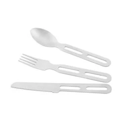 Tatonka Cutlery Set I Edelstahl Campingbesteck Mit Gurtbandhülle
