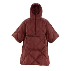 Therm-a-Rest Honcho Poncho Down Daunen Poncho Burgandy