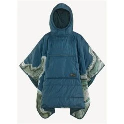 Therm-a-Rest Honcho Poncho Schlafsack Poncho Outer Space Topo Wave