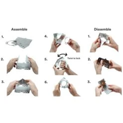 Trangia Triangle Faltbares Gestell Für Gas- Und Spiritusbrenner -Campingausrüstungs Laden trangia triangle faltbares gestell fuer gas und spiritusbrenner 3