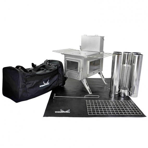 Winnerwell Nomad View Zeltofen Gr. L Campingofen Outdoorküche Set 4 Winnerwell Nomad View Zeltofen Gr. L Campingofen Outdoorküche Set – Bild 2