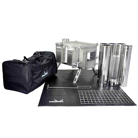 Winnerwell Nomad View Zeltofen Gr. L Campingofen Outdoorküche Set 3 Winnerwell Nomad View Zeltofen Gr. L Campingofen Outdoorküche Set